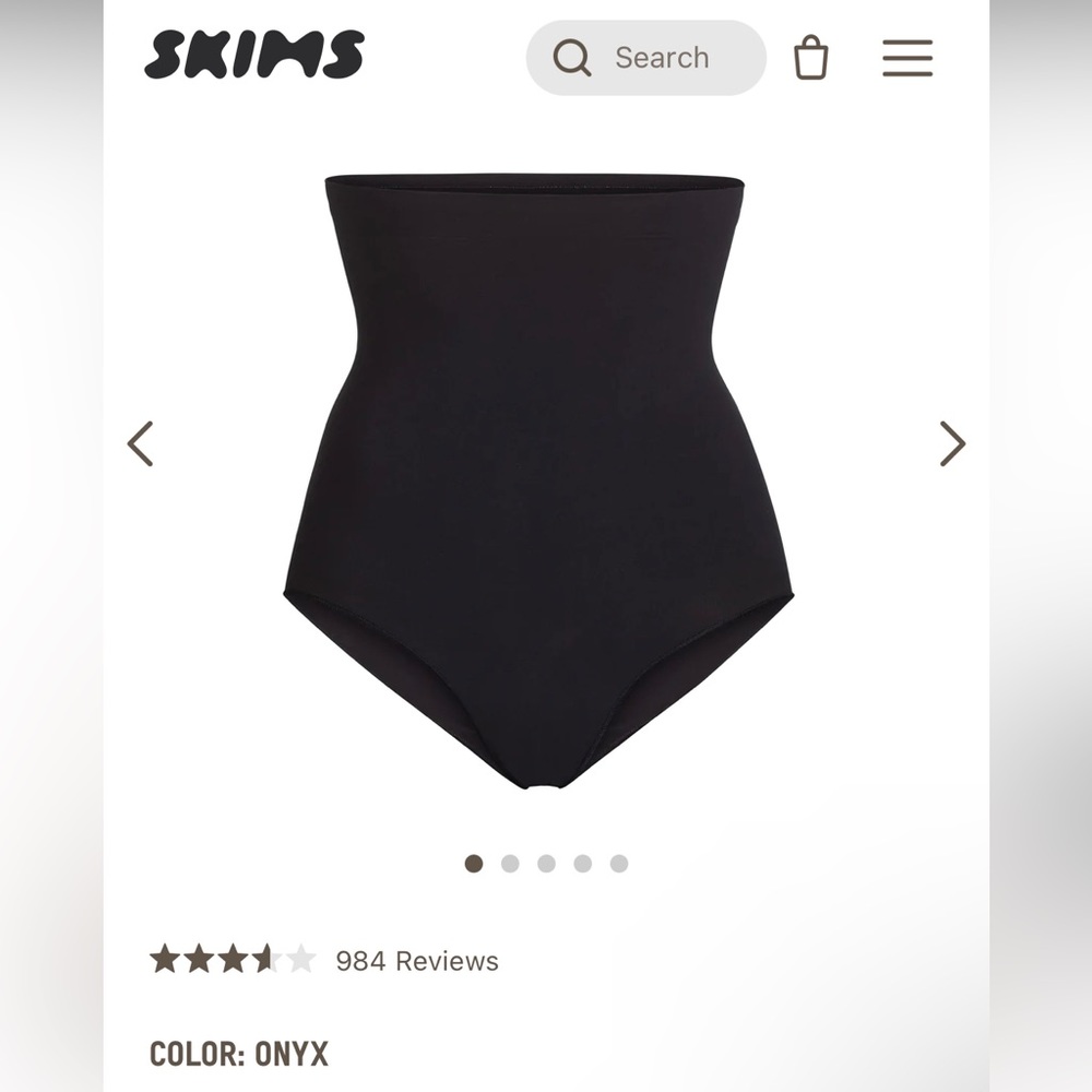 SKIMS SCULPTING HIGH WAIST BRIEF